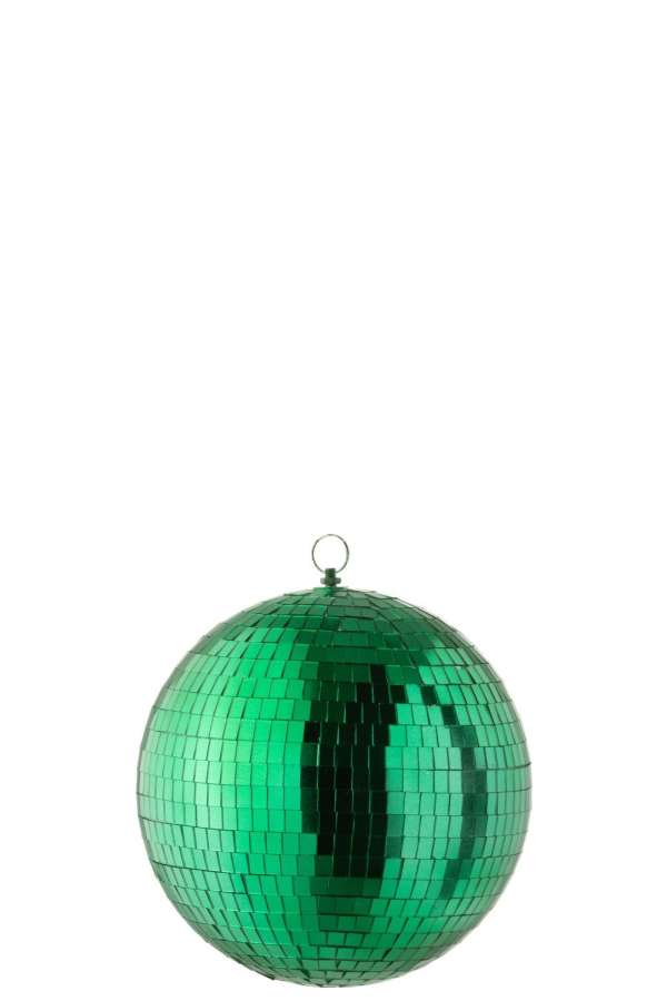 DISCO BALL MIRROR EMERALD GREEN