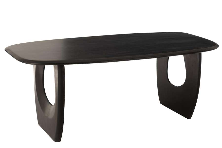 DINING TABLE MARK MANGO WOOD BLACK