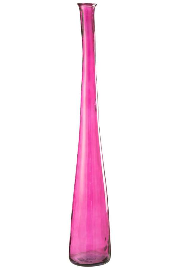 VASE NOAH GLASS FUSCHIA LARGE