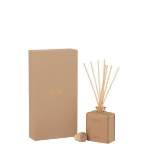 SCENTD OIL LEATHER BROWN-100ML