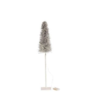 TREE DECO LED/BAT BRANCHES WHITE WASH MEDIUM