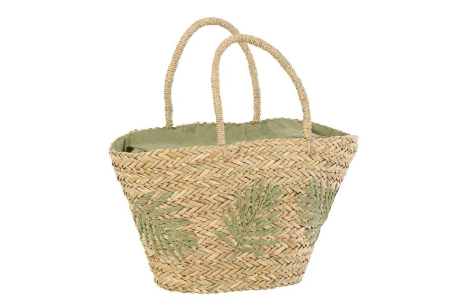 BAG LEAF SEAGRASS NATURAL/OLIVE