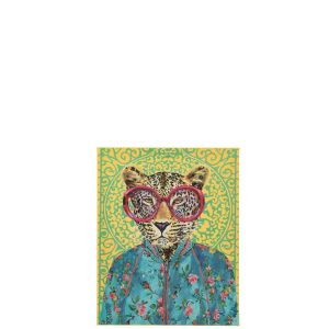WALL DECO TIGER POPART CANVAS MIIX SMALL