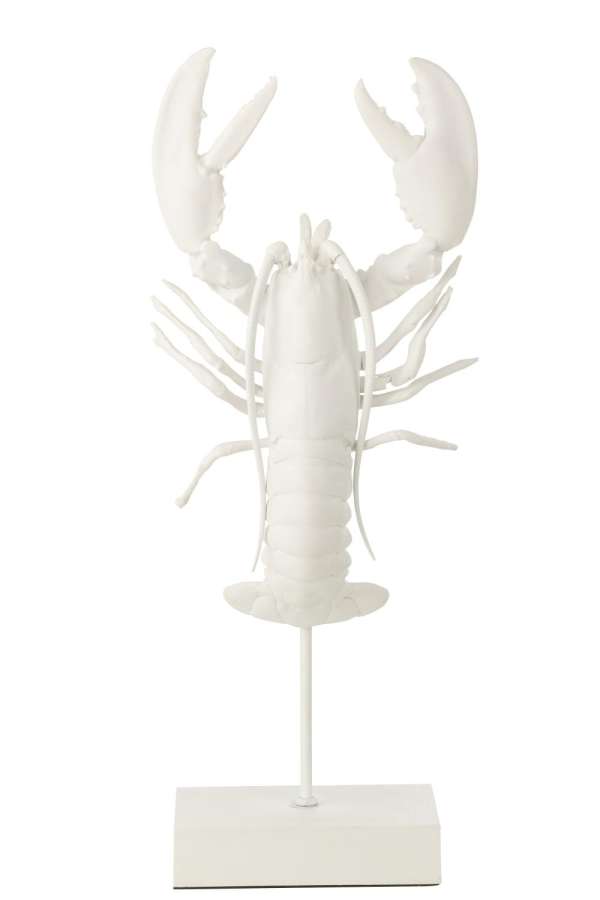 LOBSTER ON BASE POLYRESIN WHITE