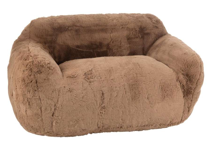 SOFA CUTIE POLYESTER TAUPE LARGE