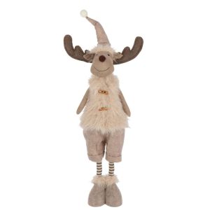 MOOSE TELESCOPIC FUR POLYESTER ECRU