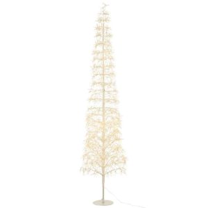 TREE LED WARM WHITE LIGHTS IRON WHITE EXTRA LARGE