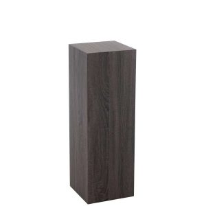 PEDESTAL RECTANGLE MDF/VENEER GREY MEDIUM