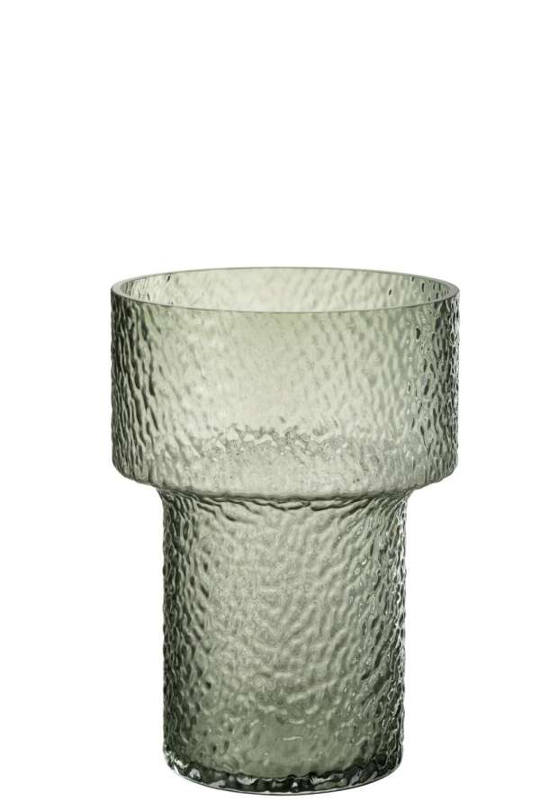 VASE BETTY GLASS GREEN SMALL