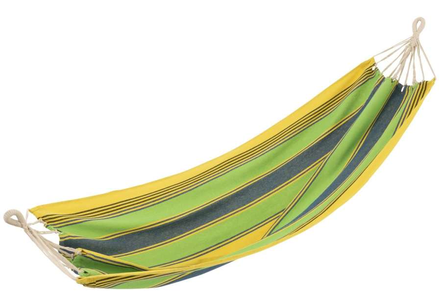 HAMMOCK STRIPES COTON/POLYESTER GREEN/YELLOW/BLUE
