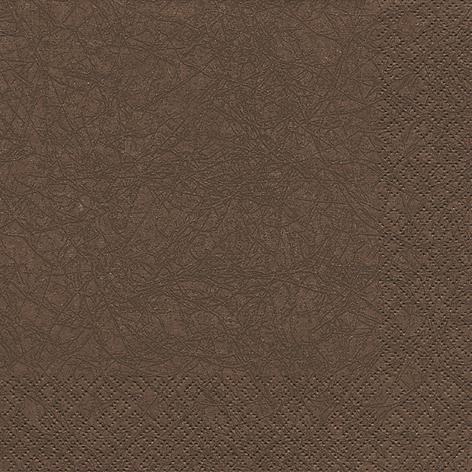 Serviett brun 33X33Cm