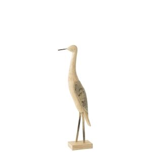 DECORATION BIRD MANGO WOOD/METAL MIX MEDIUM