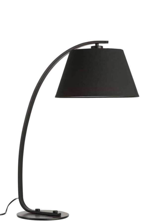 TABLE LAMP ARCH METAL BLACK