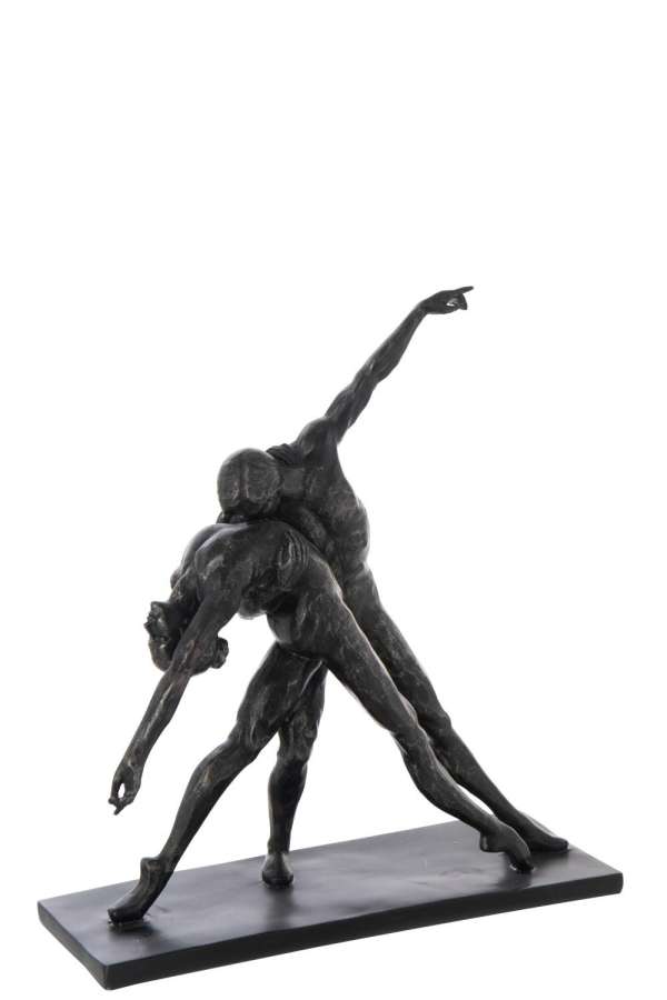 COUPLE ON BASE DANCING LIMEPOWDER BLACK