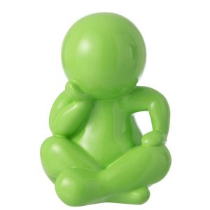 FIGURINE MARCEL RESIN GREEN