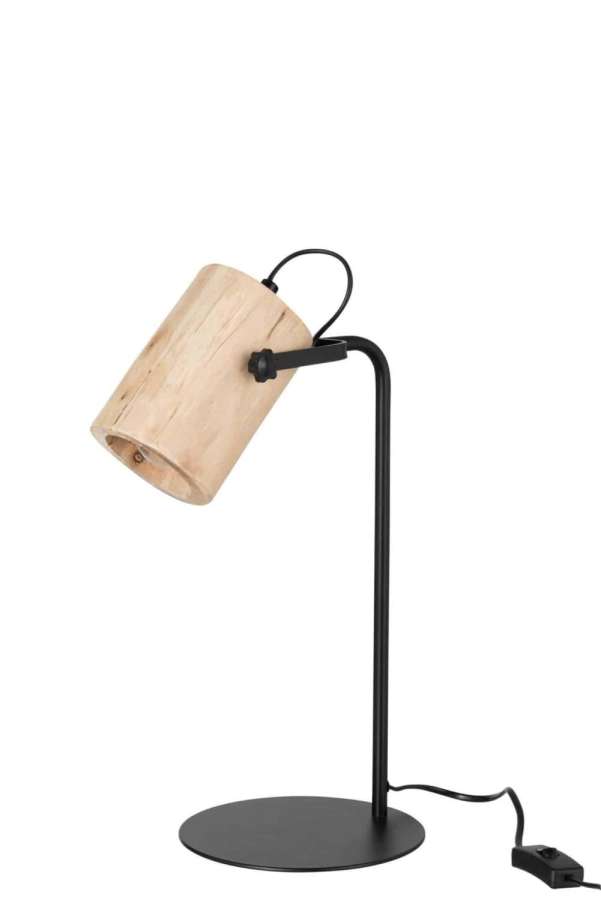 DESK LAMP SILAS CHESTNUT WOOD NATURAL