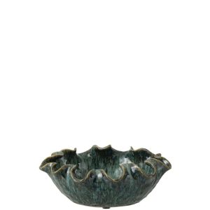 DECORATIVE TRAY RONNY IRREGULAR CLAY BLUE