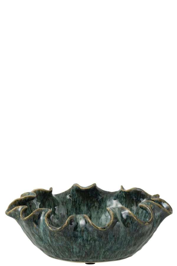 DECORATIVE TRAY RONNY IRREGULAR CLAY BLUE