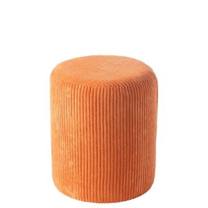 STOOL COLORFUL MDF ORANGE