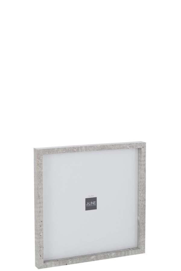 PHOTO FRAME RECTANGLE 25X25CM MDF LIGHT GRAY