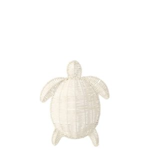 WALL DECORATION TURTLE IRON OFF-WHITE SMALL