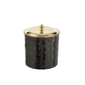 ICE BUCKET MOSAIC STAINLESS STEEL BLACK