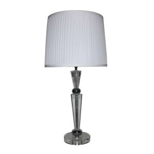 Lampe Base Krystall Stor 15X15X47Cm