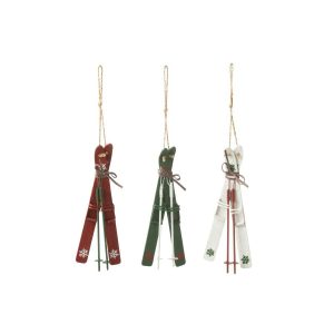 HANGER SKIS METAL MIX ASSORTMENT OF 3