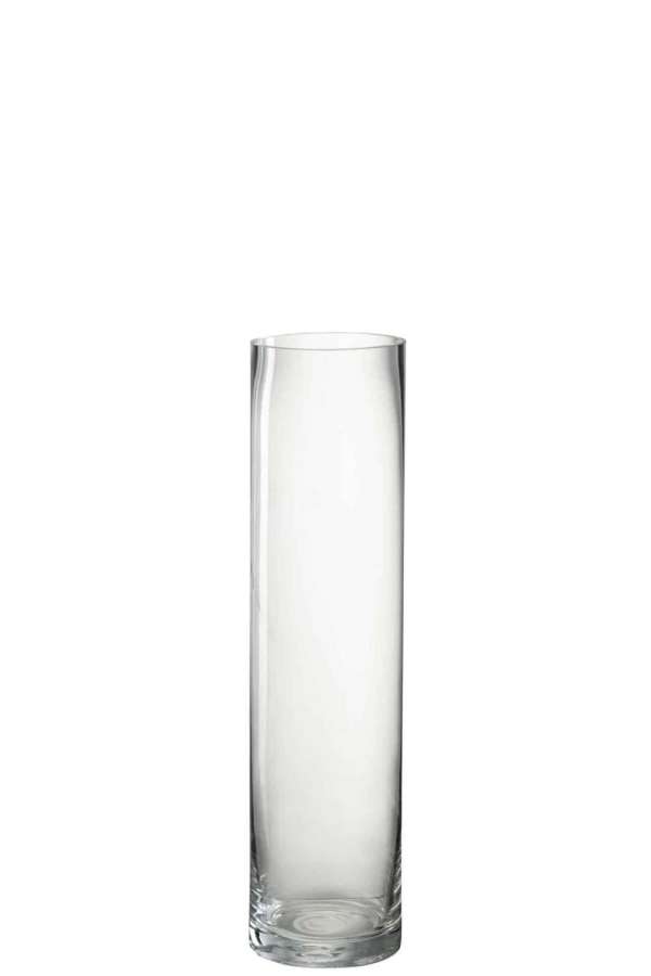VASE CYLINDER GLASS TRANSPARENT MEDIUM