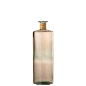 VASE SAFARI GLASS LIGHT BROWN LARGE