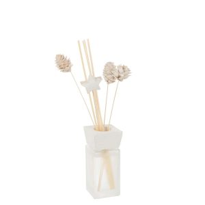 REED DIFFUSER PINE EUCALYPTUS DRY FLOWER WHITE