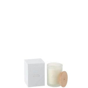 SCENTED CANDLE ACCORDS ESSENTIELS FLEUR BLANCHE-38H