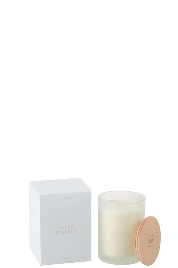 SCENTED CANDLE ACCORDS ESSENTIELS FLEUR BLANCHE-38H