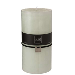 CYLINDER CANDLE POWDERGREEN XXL CM-150H