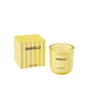 SCENTED CANDLE AMARILLO WAX YELLOW SMALL