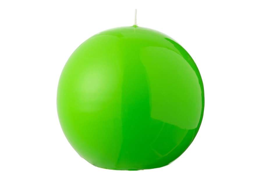 CANDLE BALL WAX FLUO GREEN-50 HOURS