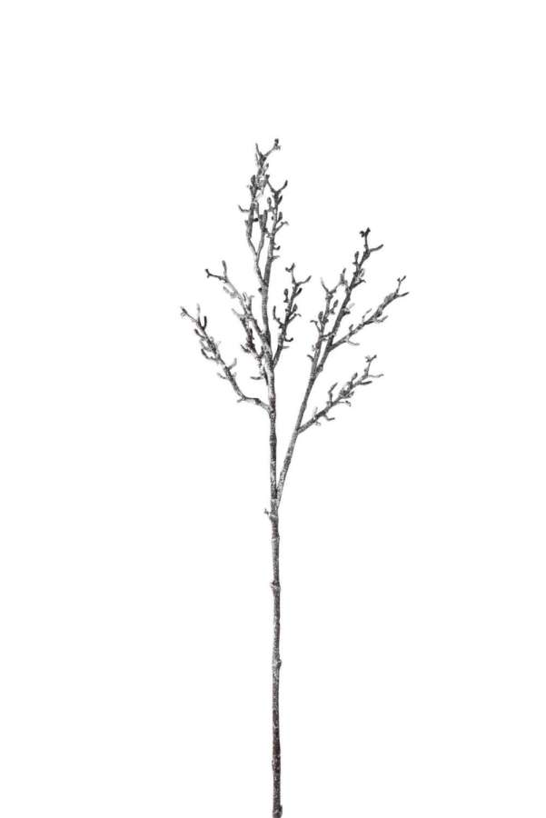 BRANCH BALD TREE PLASTIC DARK BROWN/WHITE SMALL
