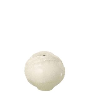 VASE STONEWARE OFF-WHITE SMALL