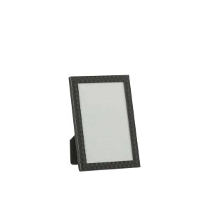 PHOTO FRAME HAMMERED BORDER 13X18 METAL BLACK MEDIUM