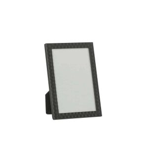 PHOTO FRAME HAMMERED BORDER 15X20 METAL BLACK LARGE