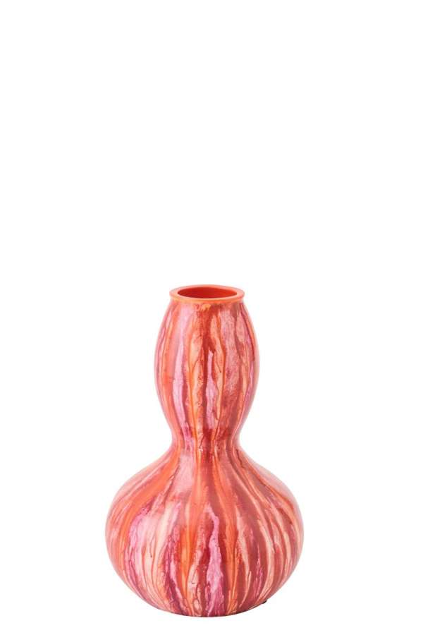 FLOOR VASE CERAMIC MULTI SMALL