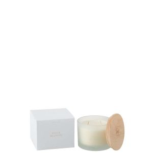 SCENTED CANDLE ACCORDS ESSENTIELS FLEUR BLANCHE-28H