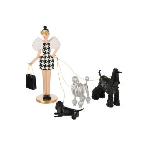 LADY +  DOGS PIED-DE-POULE LIMEPOWDER MULTICOLORED