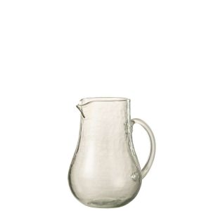 CARAFE GLASS TRANSPARENT LARGE