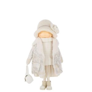 GIRL BAG POLYESTER OFF-WHITE LARGE