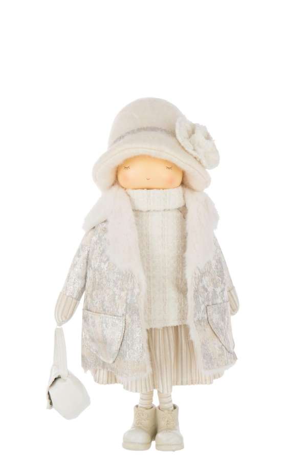 GIRL BAG POLYESTER OFF-WHITE LARGE