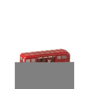 BUS LED +MUSIC SANTA CLAUS PLASTIC MULTICOLORED