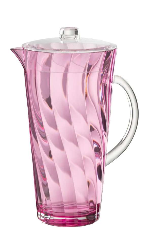 PITCHER WAVE PLASTIC PINK