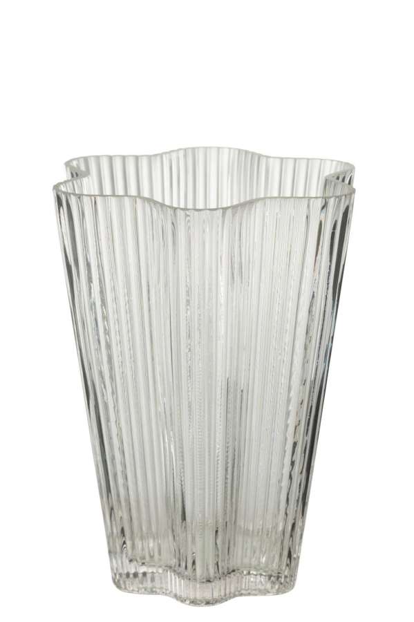 VASE CLARA GLASS TRANSPARENT SMALL