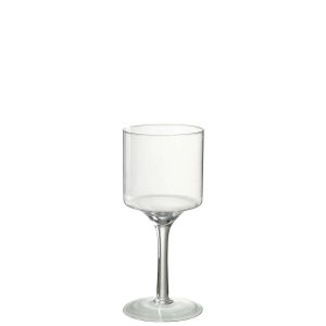 HURRICANE SENI GLASS TRANSPARENT SMALL